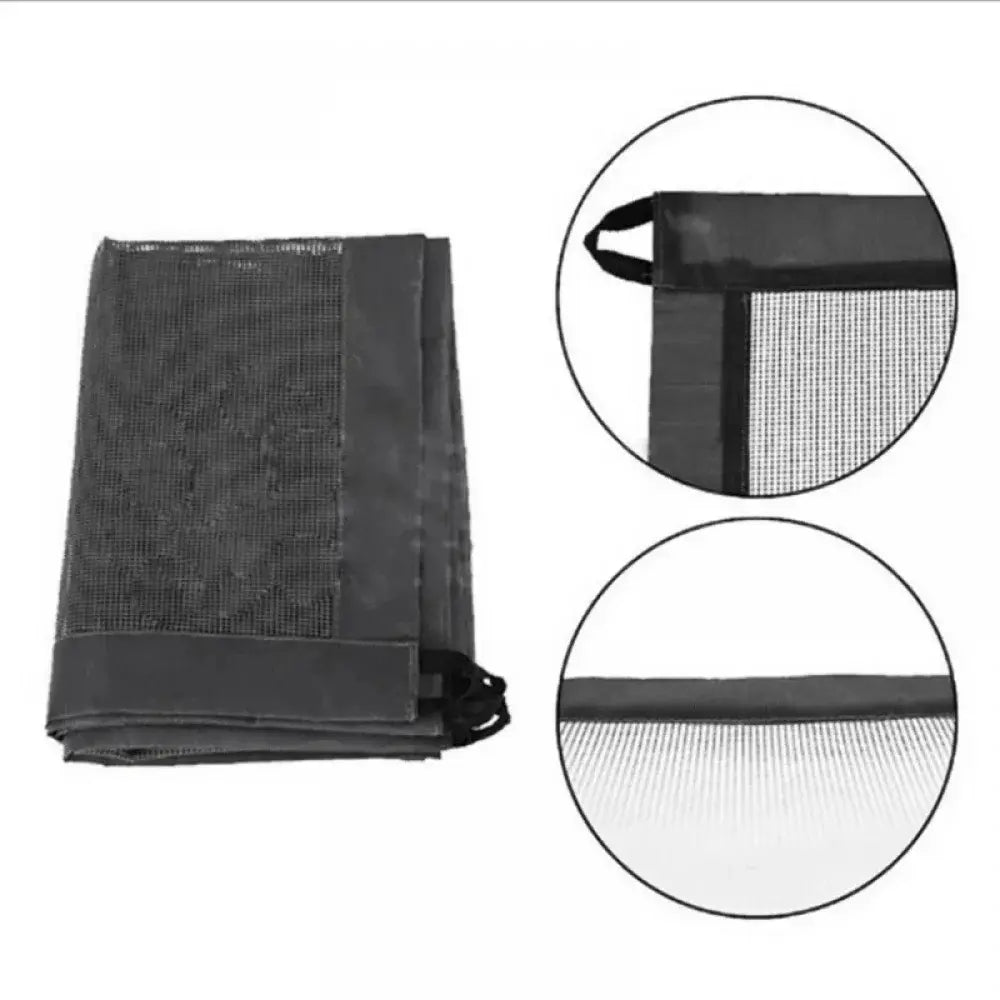 Pet Dog Gate Network Fence - Folding Breathable Mesh Enclosure for Stairs, Child Safety Barrier, and Portable Playpen
