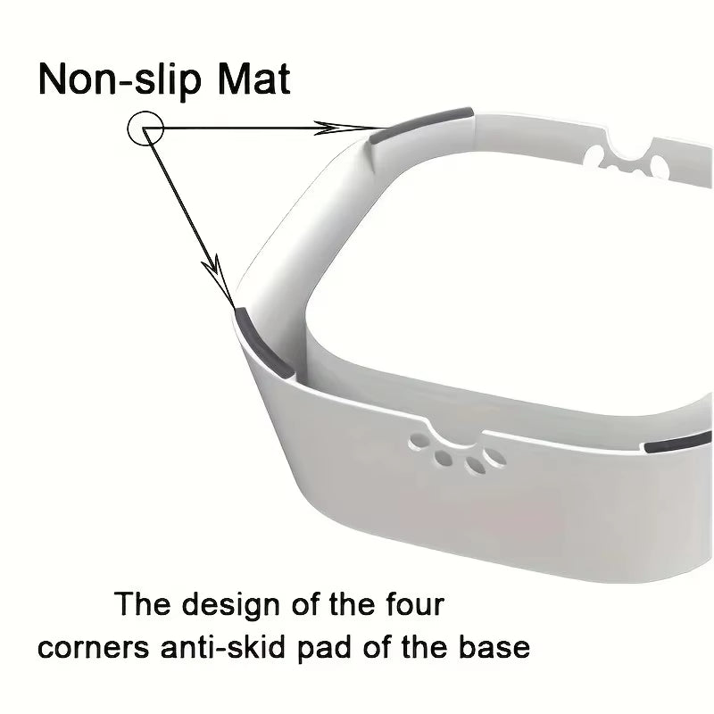 Pet Water Bowl with Slow Feeder Design - No-Spill Dog Water Dish