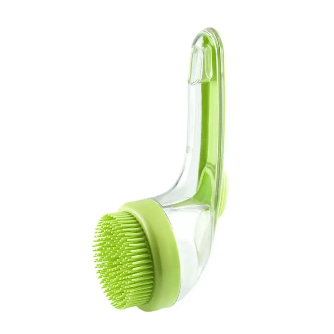 2026 Enhanced 2-in-1 Pet Bath Brush with Soap Dispenser, Soft Silicone Grooming and Shedding Comb for Dogs and Cats, Gentle Massage Scrubber for Efficient Bathing and Improved Coat Cleanliness